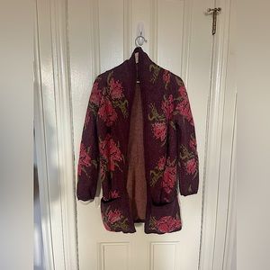 Free People knit cardigan size small